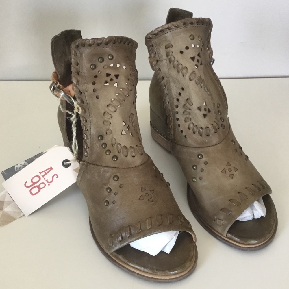 NWT A.S.98 Half Moon Markie Sandals (37) 7 - Picture 5 of 13
